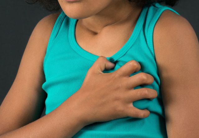 child chest pain